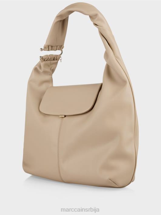 торба са преклопом Marc Cain D6881522 дубок песак прибор