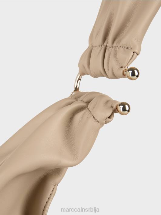 торба са преклопом Marc Cain D6881522 дубок песак прибор