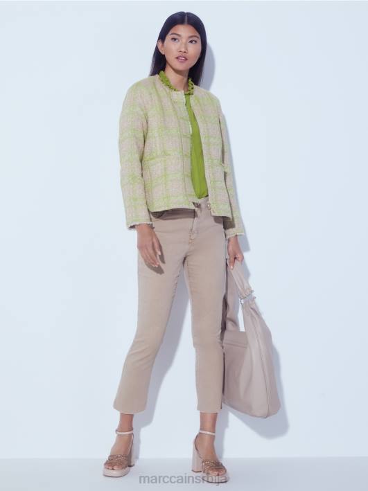 торба са преклопом Marc Cain D6881522 дубок песак прибор