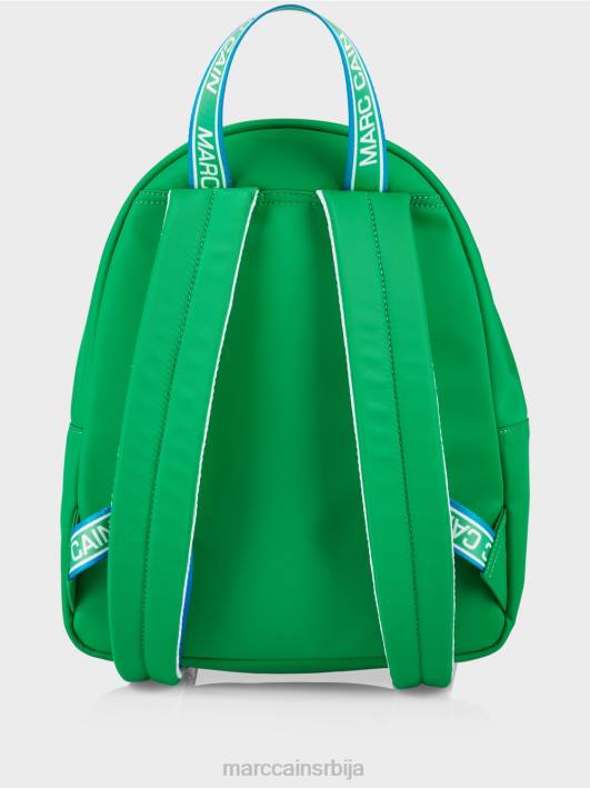 ранац са апликацијом на глави леопарда Marc Cain D6881530 светли лист босиљка прибор