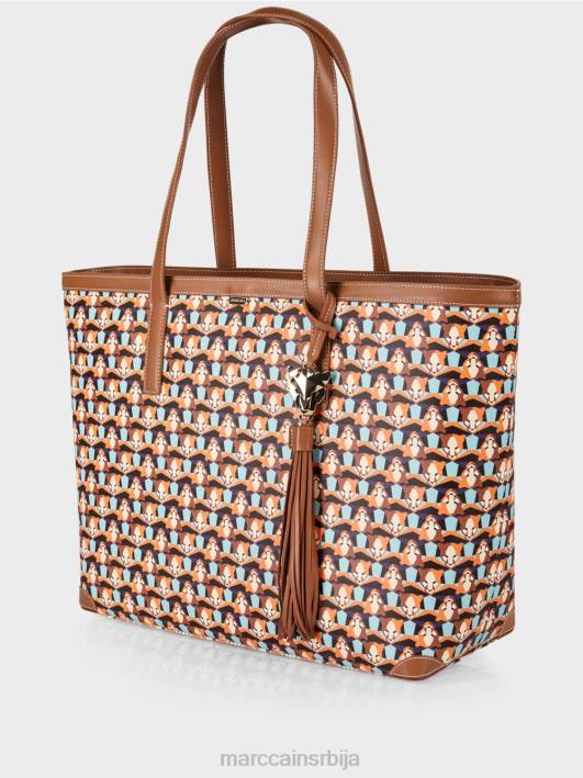 торба са торбом која се може уклонити Marc Cain D6881546 јасно наранџаста прибор