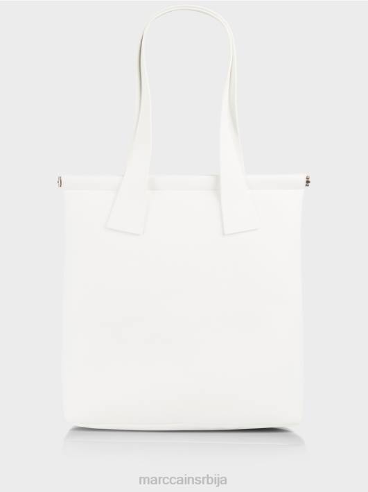 торба од вештачке напе Marc Cain D6881547 прљаво бело прибор