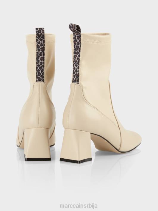 глежњаче са лео детаљима Marc Cain D6881559 тамна крема обућа