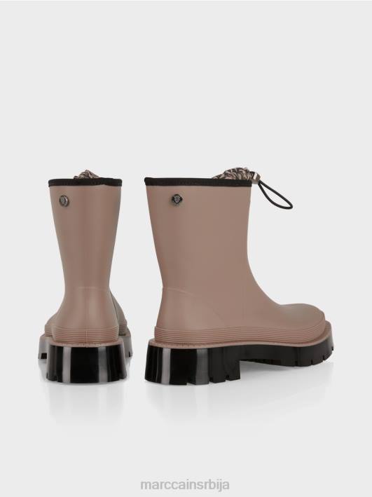 гумене глежњаче са лео поставом Marc Cain D6881565 светла карамела обућа