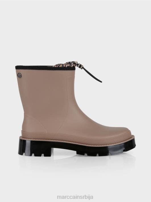 гумене глежњаче са лео поставом Marc Cain D6881565 светла карамела обућа