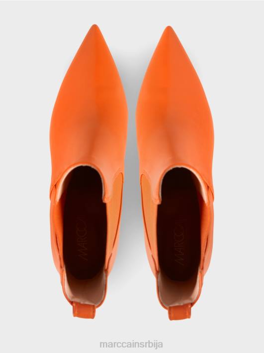 чипкасте глежњаче са уметком Marc Cain D6881569 светли корал обућа