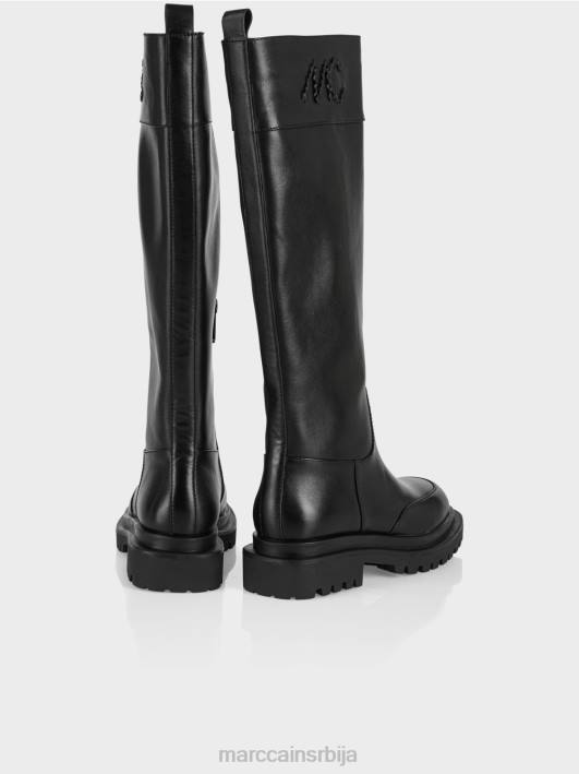 чизме са патентним затварачем Marc Cain D6881570 црн обућа