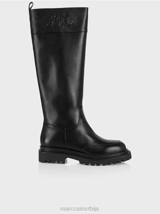 чизме са патентним затварачем Marc Cain D6881570 црн обућа