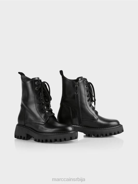 грубе чизме са штрасом Marc Cain D6881574 црн обућа