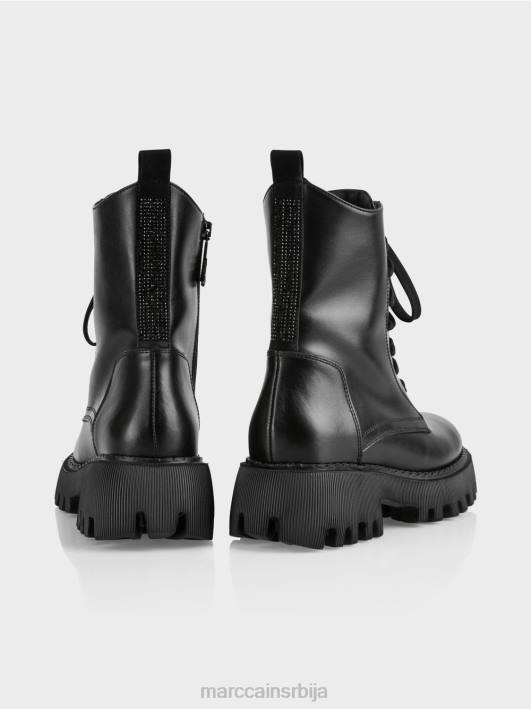 грубе чизме са штрасом Marc Cain D6881574 црн обућа