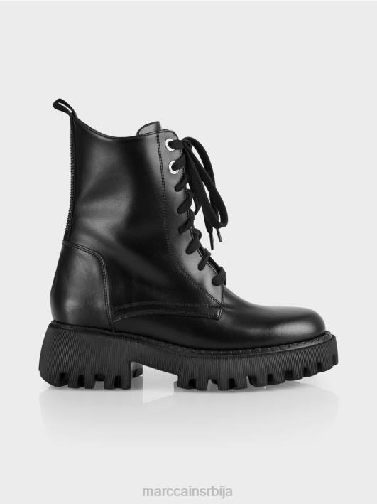 грубе чизме са штрасом Marc Cain D6881574 црн обућа