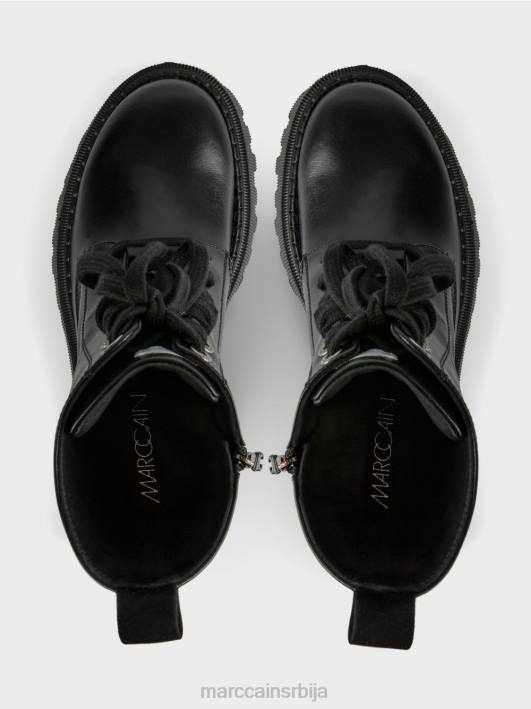 грубе чизме са штрасом Marc Cain D6881574 црн обућа