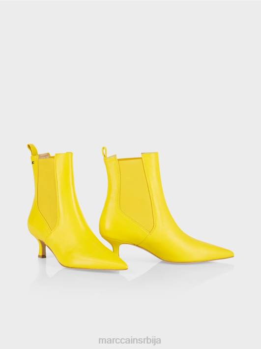 чипкасте глежњаче са уметком Marc Cain D6881575 меки лимун обућа