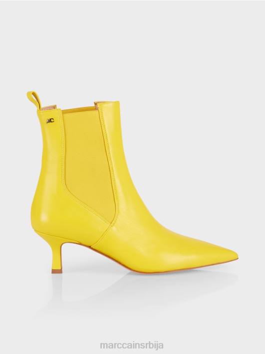 чипкасте глежњаче са уметком Marc Cain D6881575 меки лимун обућа