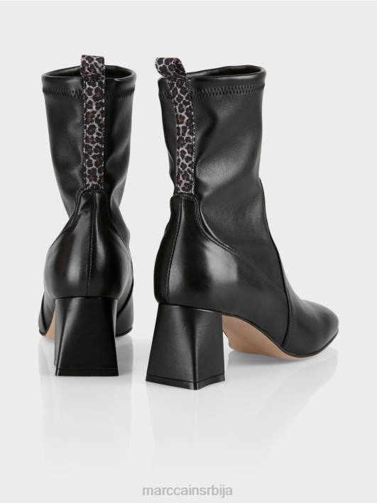 глежњаче са лео детаљима Marc Cain D6881578 црн обућа