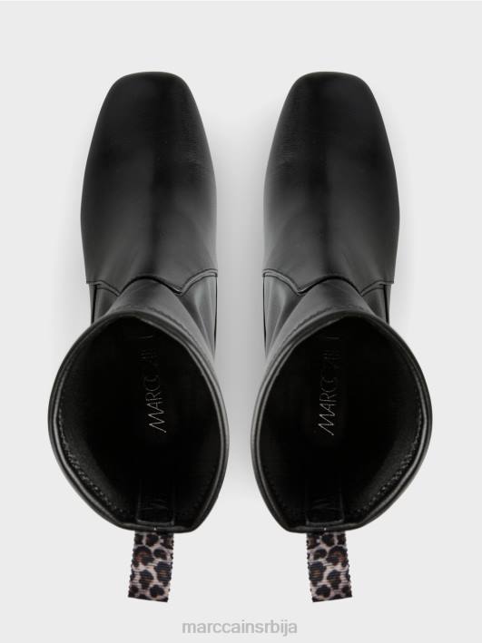 глежњаче са лео детаљима Marc Cain D6881578 црн обућа