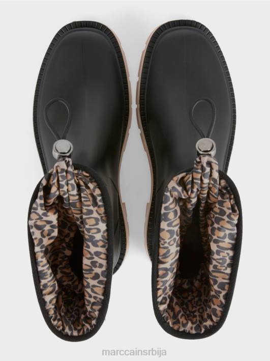 гумене глежњаче са лео поставом Marc Cain D6881580 црн обућа
