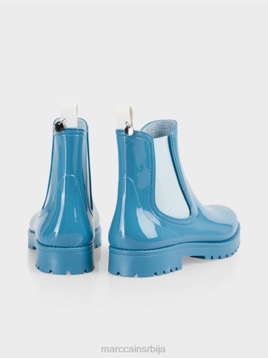 гумене чизме челси са профилним ђоном Marc Cain D6881637 азурно обућа