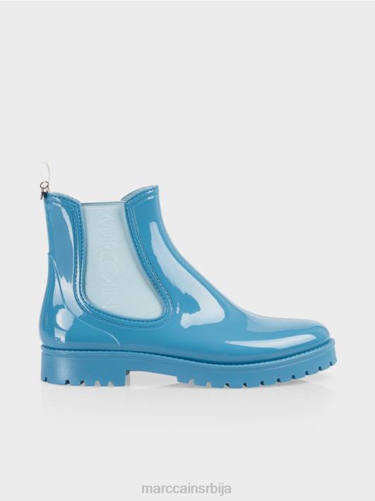 гумене чизме челси са профилним ђоном Marc Cain D6881637 азурно обућа