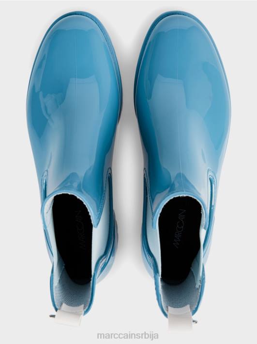 гумене чизме челси са профилним ђоном Marc Cain D6881637 азурно обућа
