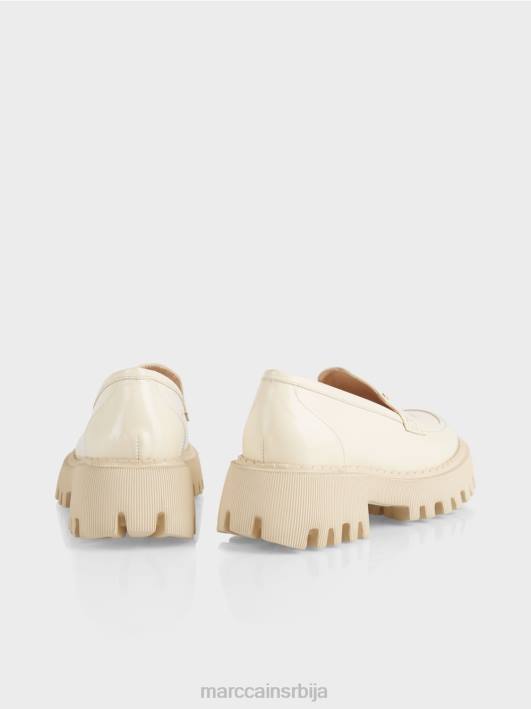 ниске ципеле са украсним шавовима Marc Cain D6881558 тамна крема обућа