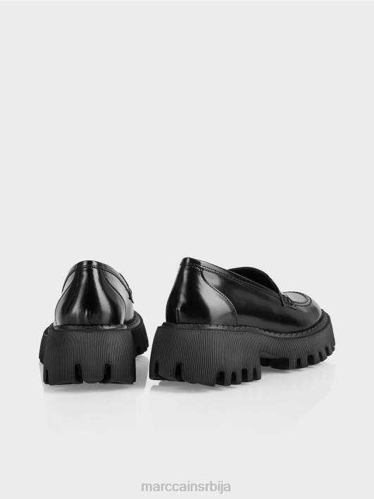 ниска ципела са украсним шавовима Marc Cain D6881586 црн обућа