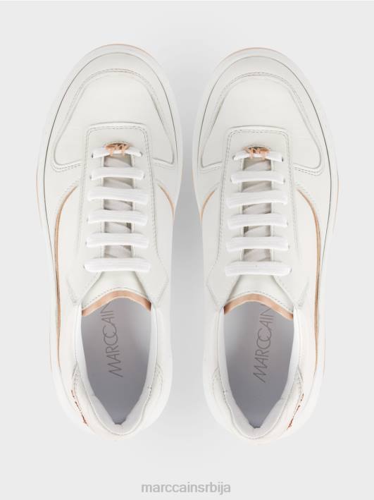 патике са сјајним детаљима Marc Cain D6881555 пешчано беж обућа