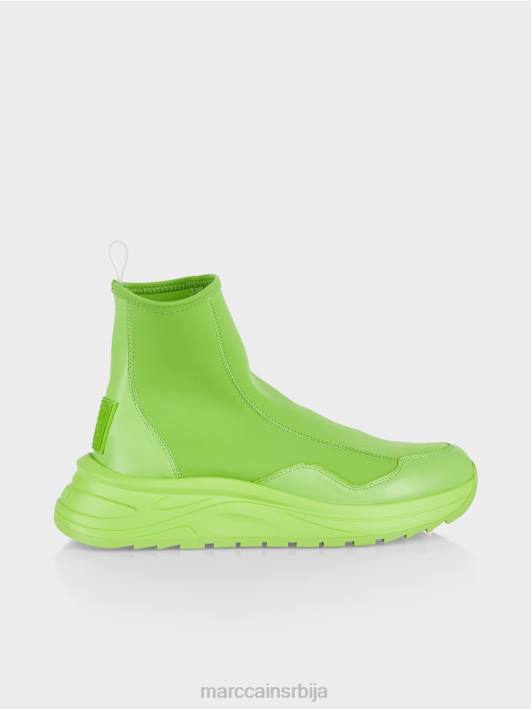 патике средњег кроја Marc Cain D6881583 светло шокантно зелено обућа