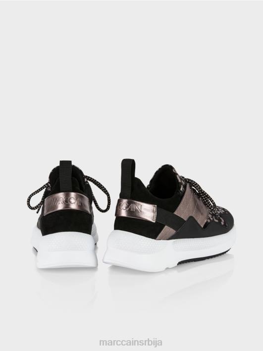 патике са лео дизајном Marc Cain D6881592 антразит обућа