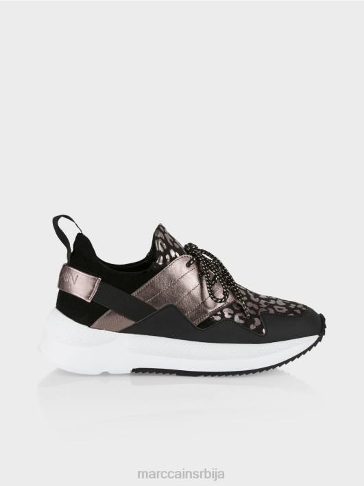 патике са лео дизајном Marc Cain D6881592 антразит обућа