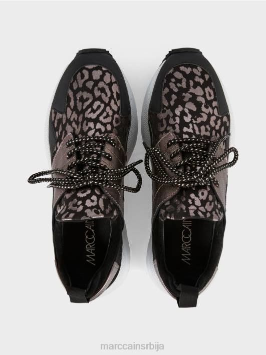 патике са лео дизајном Marc Cain D6881592 антразит обућа