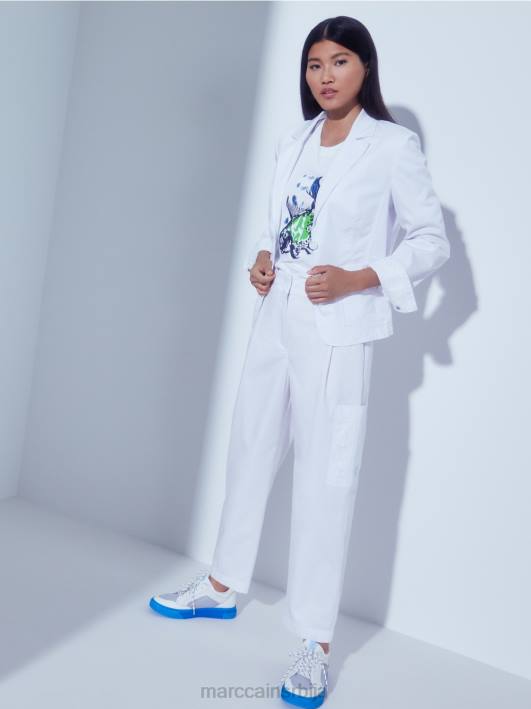 спортске патике са мрежастим детаљима Marc Cain D6881605 нови падобранац обућа