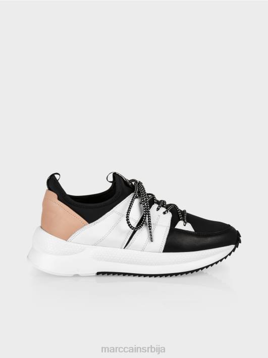 патике у мешовитим бојама Marc Cain D6881623 бео обућа