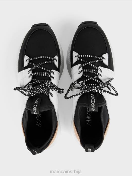 патике у мешовитим бојама Marc Cain D6881623 бео обућа