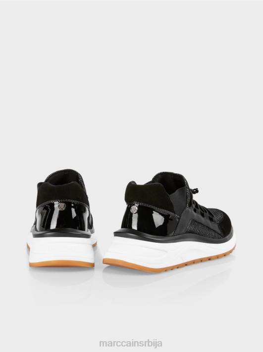 практичне слип-он патике Marc Cain D6881642 црн обућа