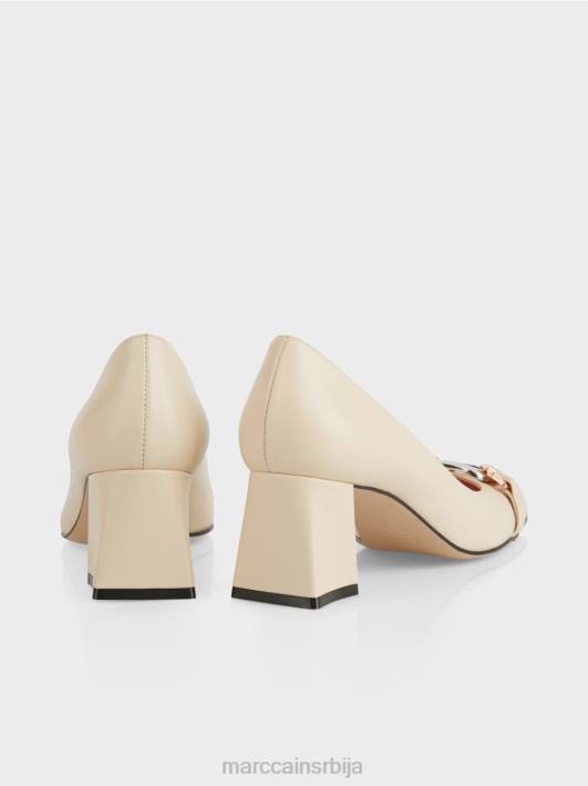 пумпе са копчом Marc Cain D6881560 тамна крема обућа