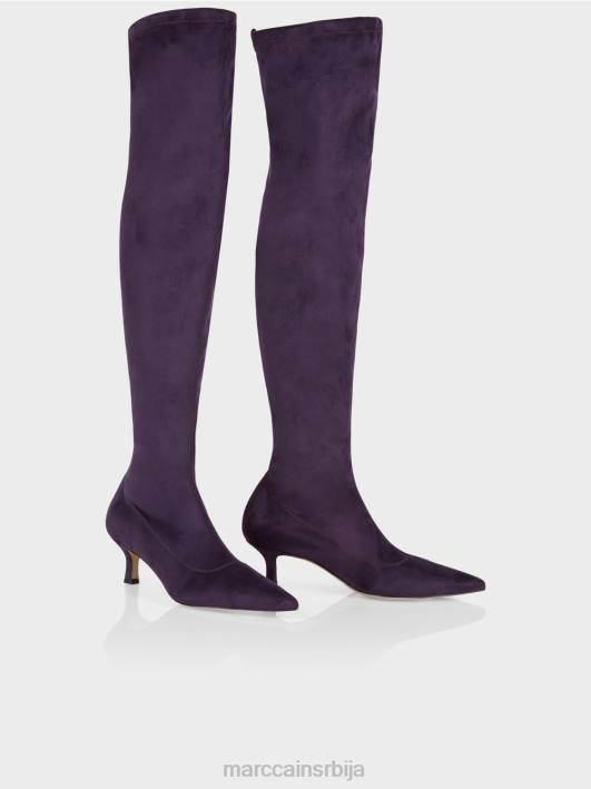 преко колена са мачићима Marc Cain D6881587 засенчена шљива обућа