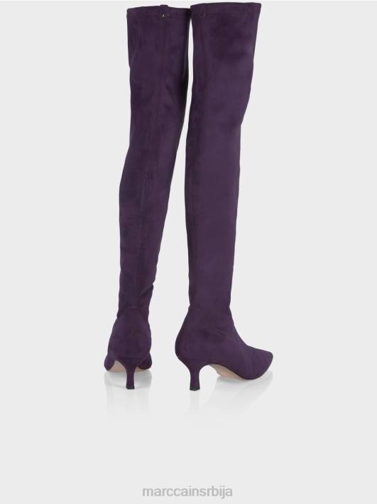 преко колена са мачићима Marc Cain D6881587 засенчена шљива обућа
