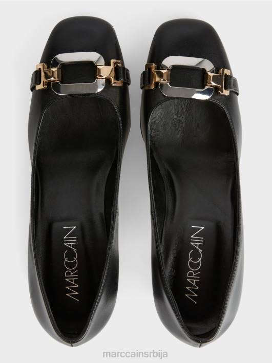 пумпе са копчом Marc Cain D6881588 црн обућа