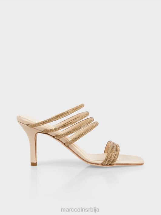 елегантне сандале са штиклама Marc Cain D6881612 панна цотта обућа