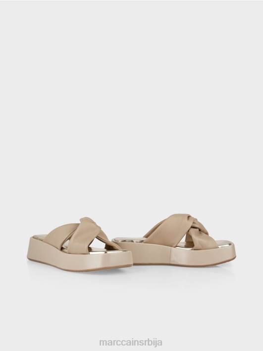 сандале са детаљима чворова Marc Cain D6881598 дубок песак обућа