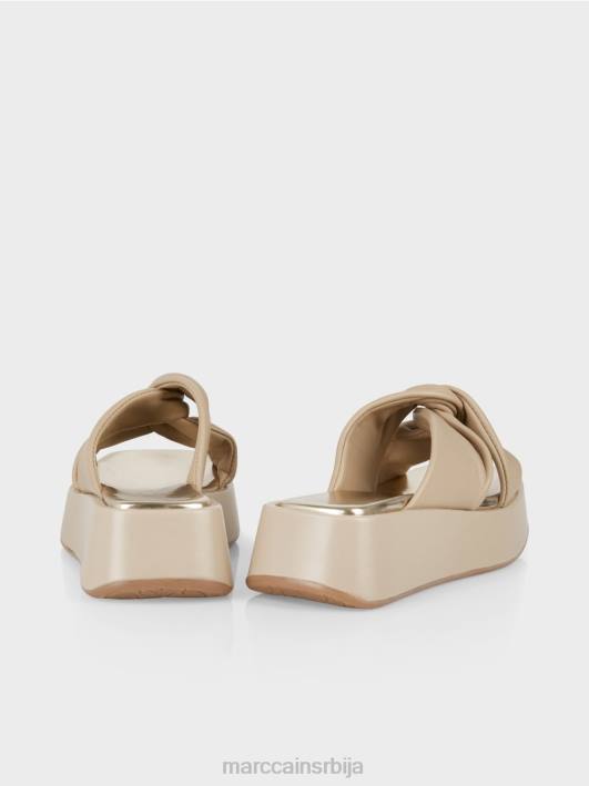 сандале са детаљима чворова Marc Cain D6881598 дубок песак обућа