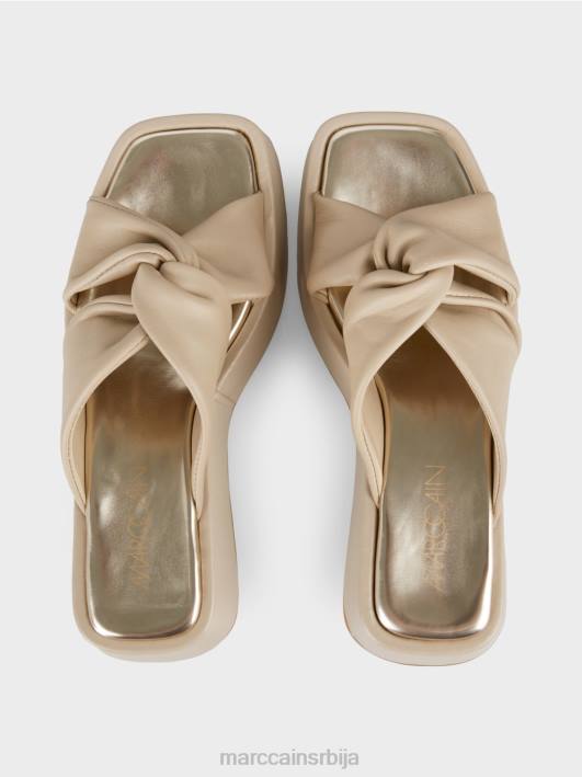 сандале са детаљима чворова Marc Cain D6881598 дубок песак обућа