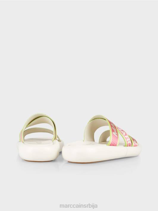 савремене сандале са мц натписом Marc Cain D6881603 бео обућа