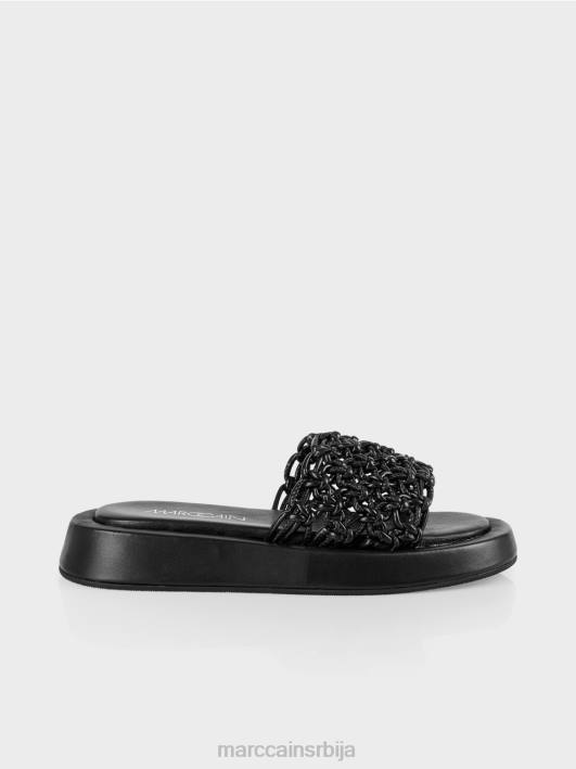 модерне сандале на платформи Marc Cain D6881606 црн обућа