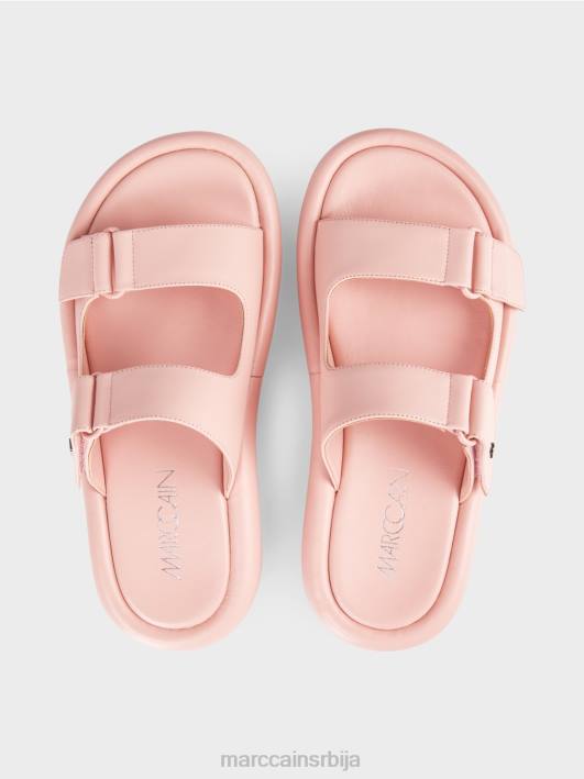 сандале са округлим ђоном Marc Cain D6881608 цанди пинк обућа