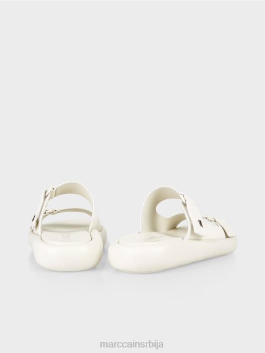 сандале са округлим ђоном Marc Cain D6881613 прљаво бело обућа