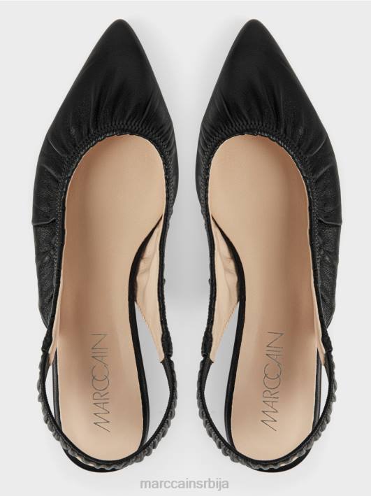 сандале са растезљивим каишем Marc Cain D6881635 црн обућа